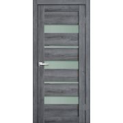 Межкомнатная дверь LITE DOORS L20 Дуб стоунвуд, матовое стекло Мателюкс
