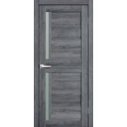 Межкомнатная дверь LITE DOORS L22 Дуб стоунвуд, матовое стекло Мателюкс
