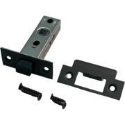 Защелка межкомнатная VETTORE C-03B Kevlar 100 MBP Черный, пластик