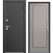 Входная дверь LUX-7 (Пепельный муар/ Кашемир грей)