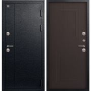 Входная дверь Термо-100 (Черный муар/ Темная лиственница)