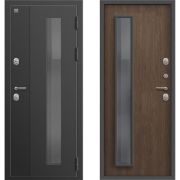 Входная дверь Термо-800 (Пепельный муар/ Миндаль)