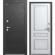 Входная дверь Термо-2 (Антрацит муар/ Кашемир белый)