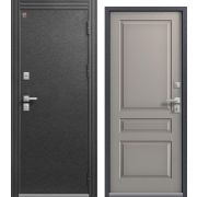 Входная дверь Термо-2 (Антрацит муар/ Кашемир грей)