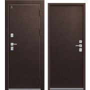 Входная дверь Термо-3 (Шоколадный муар/ Шоколадный муар)