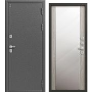 Входная дверь Термо-6/1 (Серебро антик/ Полярный дуб)