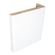 Наличник ТЕЛЕСКОП Эмалит 8х70х2150 Эмалит белый (M)