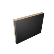 3мм Добор ТЕЛЕСКОП 10х150х2050 ПВХ Черная шагрень