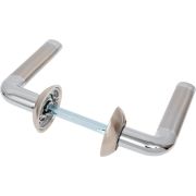 Ручка дверная FD PUERTO B2B 503-08 SN/CP Никель матовый/ Хром