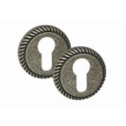 Ключевая накладка PALIDORE CL4 AS Серебро античное (серия Винтаж)