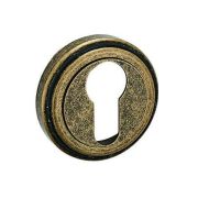 Ключевая накладка PALIDORE CL6 ABB Бронза античная (серия Винтаж)