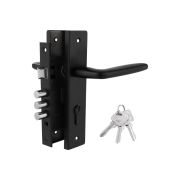 Дверной комплект PALIDORE LHS 6237-314 BLACK Черный, 3 ключа