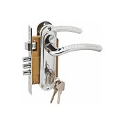 Комплект PALIDORE LH 7036-59 PC Хром, врезного замка с ручками и цилиндром