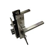 Дверной комплект PALIDORE LHS 6237-220 SN Никель матовый, 3 ключа