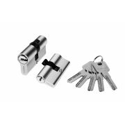 Цилиндр PALIDORE 60PC ключ/ключ Хром