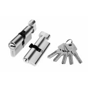 Цилиндр PALIDORE 80PC 35/45 ключ/завертка Хром