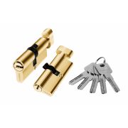 Цилиндр PALIDORE 80PB ключ/завертка Золото