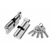 Цилиндр PALIDORE 90PC 50/40С ключ/завертка Хром