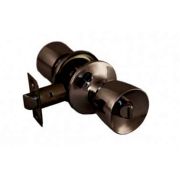 Ручка с защелкой-кноб ARSENAL 3091 BL ET Черный, ключ/завертка