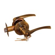 Ручка с защелкой-кноб ARSENAL 860 AB PS Бронза, без запирания