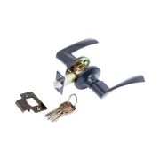 Ручка с защелкой-кноб ARSENAL 860 BLACK ET Черный, ключ/завертка