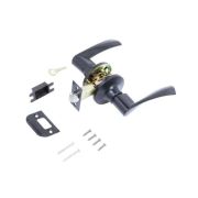 Ручка с защелкой-кноб ARSENAL 860 BLACK PS Черный, без запирания