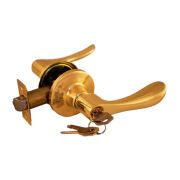 Ручка с защелкой-кноб ARSENAL 891 PB PS Золото, без запирания