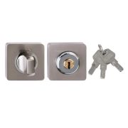 Завертка с ключом PALIDORE OLS (R) HH key Никель матовый