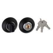 Завертка с ключом PALIDORE OL BLACK key Черный