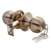 Ручка с защелкой-кноб FD ARSENAL 607 AB ET Бронза, ключ/фиксатор