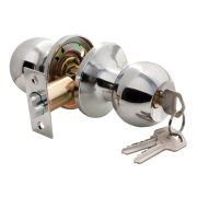 Ручка с защелкой-кноб FD ARSENAL 607 AB-ET Хром, ключ/фиксатор