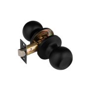 Ручка с защелкой-кноб FD ARSENAL 607 BLACK PS Черный, без фиксатора