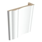 3мм Наличник фигурный ТЕЛЕСКОП 10х80х2150 Эмалит белый (3)