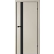 Межкомнатная дверь TRINITY TR06 GVI Айриш, (черная алюм.кромка с 4-х сторон, магнитная защелка)