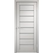 Межкомнатная дверь 3D Flex UNICA 1 со стеклом без притвора Белый