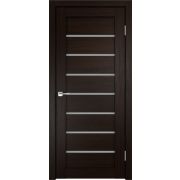 Межкомнатная дверь 3D Flex UNICA 1 со стеклом без притвора Венге