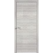 Межкомнатная дверь экошпон GALANT глухое без притвора цвет Дуб дымчатый горизонт