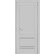 Межкомнатная дверь экошпон ALTO глухое 2P без притвора Эмалит серый