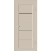 Межкомнатная дверь EMALUX STYLE 1 со стеклом без притвора Кварцит