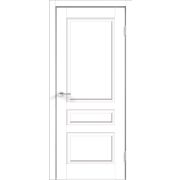Межкомнатная дверь экошпон VILLA глухое 3P без притвора Эмалит белый
