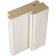 Дверная стойка ЭКОШПОН с уплотнителем 74х26х2070 (без притвора) телескоп 44 Дуб белый