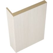 Наличник ЭКОШПОН телескопический L (8мм) 70х25х2150 Капучино