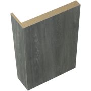 Наличник ЭКОШПОН телескопический L (8мм) 70х25х2150 Дуб шале графит