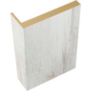 Наличник ЭКОШПОН телескопический L (8мм) 70х25х2150 Дуб трэвис серый