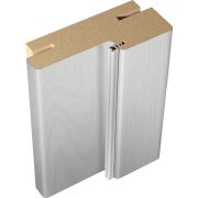 Дверная стойка ЭКОШПОН с уплотнителем 74х26х2070 (без притвора) телескоп 44 Грей эмалит текстурный