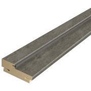 Дверная стойка ЭКОШПОН с уплотнителем 74х26х2070 (без притвора) телескоп 44 Рустик гри