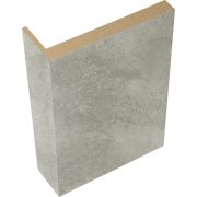 Наличник ЭКОШПОН телескопический L (8мм) 70х25х2200 Муар светло-серый