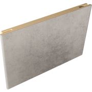 Добор ЭКОШПОН телескопический 100х8х2100 Муар светло-серый