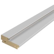 Дверная стойка ЭКОШПОН с уплотнителем 74х26х2070 (без притвора) телескоп 44 Эмалит серый