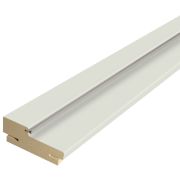 Дверная стойка ЭКОШПОН с уплотнителем 74х26х2070 (без притвора) телескоп 44 Эмалит светло-серый